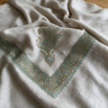 Kashmiri pashmina ghutra embroidery close-up