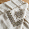 Kashmiri pashmina ghutra embroidery close-up