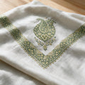 Kashmiri pashmina ghutra embroidery close-up
